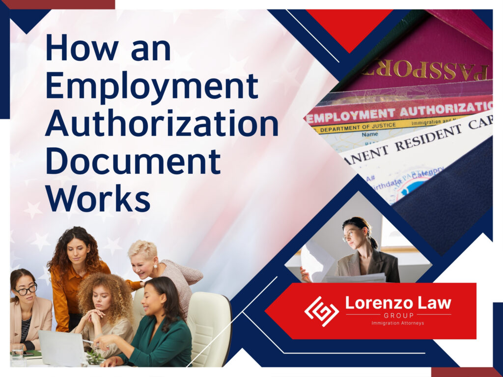 Employment Authorization Card - How an Employment Authorization Document Works - Lorenzo Law Group
